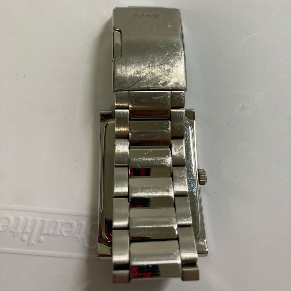 Fossil Tank Style Rectangular Case Watch, Black D… - image 5